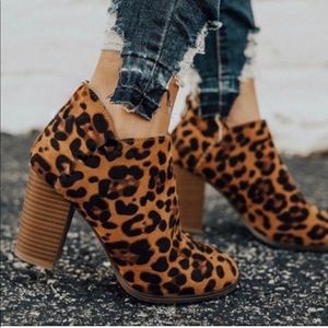 LAST ONE!! Must Have Leopard Bootie